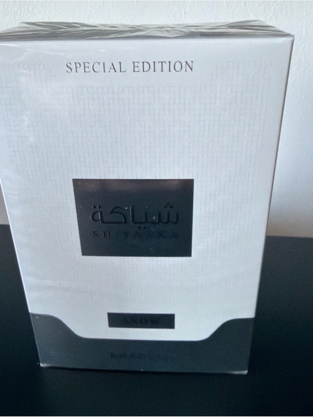 Special Edition Snow ⛄️ Khadlaj Shiyaaka White EDP 100 ml 3.4 Fl Oz new in box